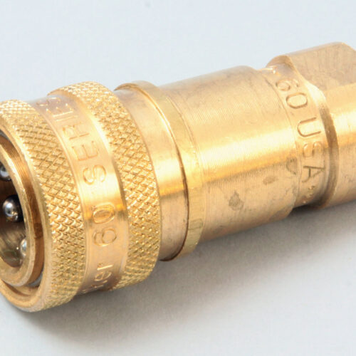 46 - Fitting, Quick Connect 1/4In F, American Lincoln, Kent, Advance, Clarke, Viper