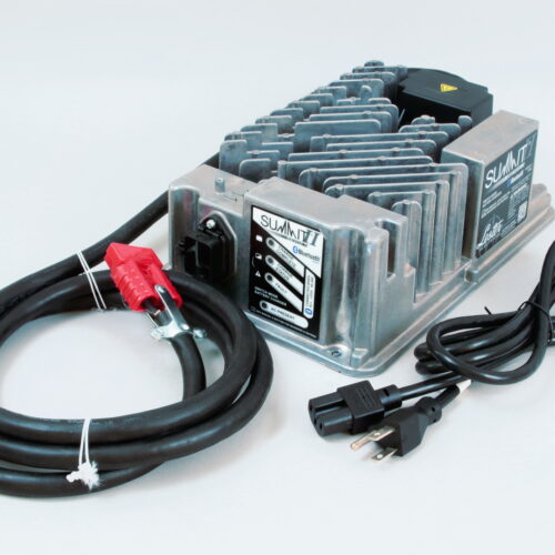 602712 - Charger, Summit Ii, 24V/25A, 650, On Board, Sb50 Red Plug, W/Carrying Handle, Ez-Go