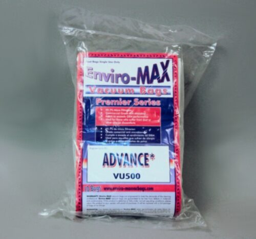 107413586CT - VAC BAGS, 10+ CASES(EA), ADVANCE, AMERICAN LINCOLN, CLARKE, KENT