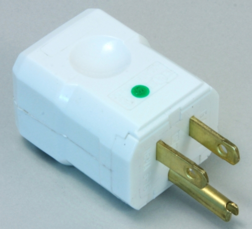 806077 - Un-Lit Hospital Grade Plug, Mvp