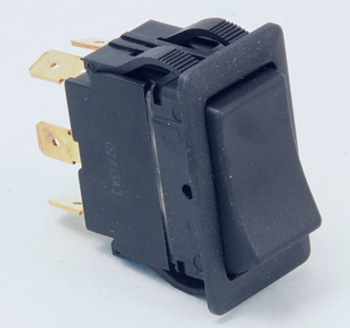 5234 - Switch,Rocker,Black,Dpdt On-On, Factory Cat