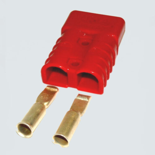 740159 - Connector, 175A Red W 1/0 Cont, Minuteman International, Powerboss